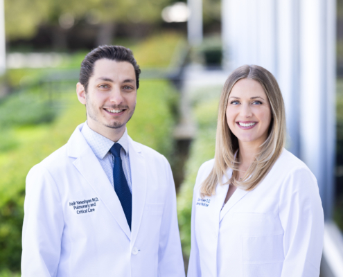 Haik Yanashyan and Kate Mower