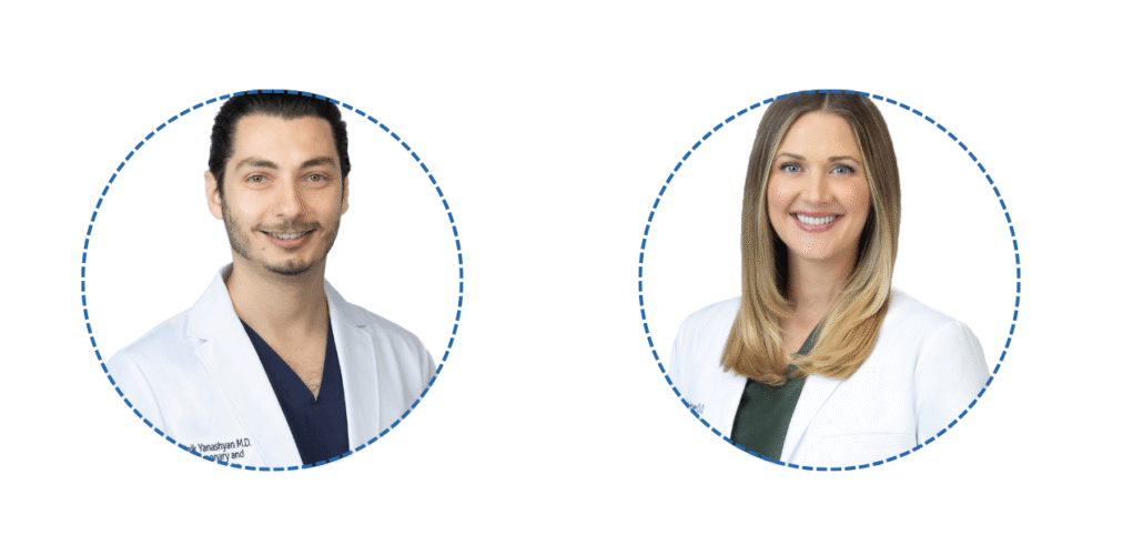 Dr. Yanashyan and Dr. Mower